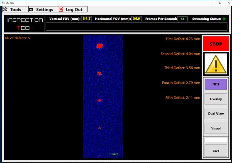 Ml-2000-NDT Mode